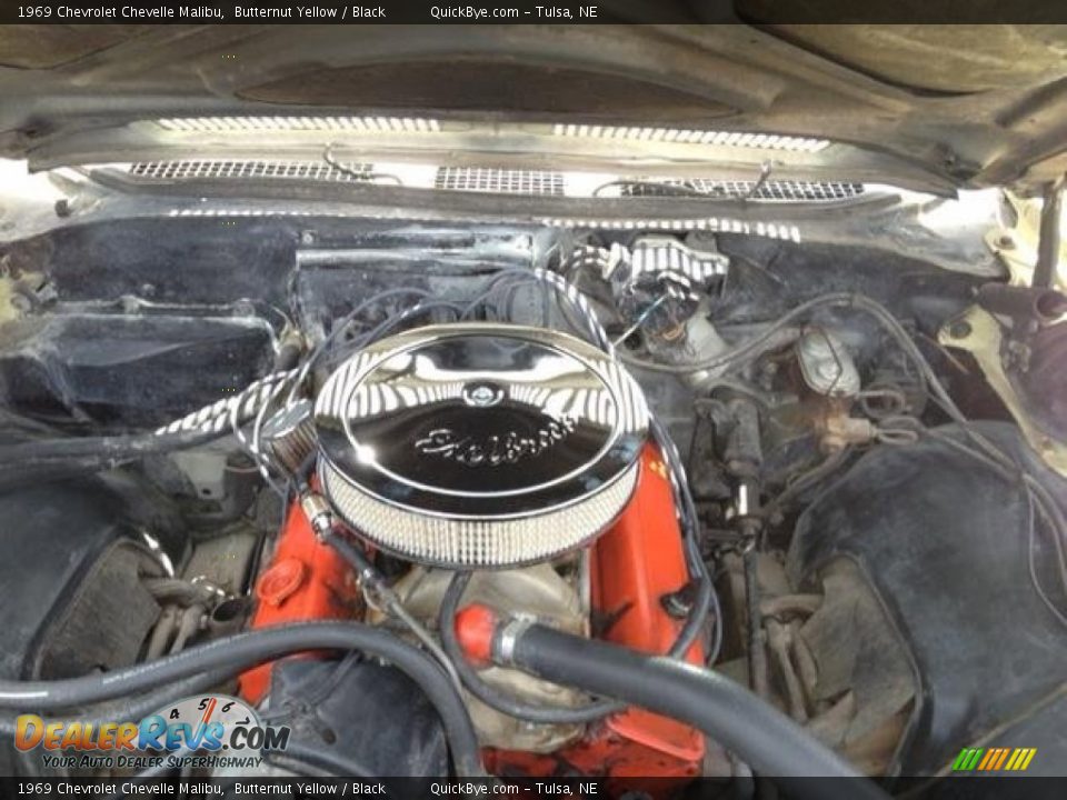 1969 Chevrolet Chevelle Malibu Butternut Yellow / Black Photo #1