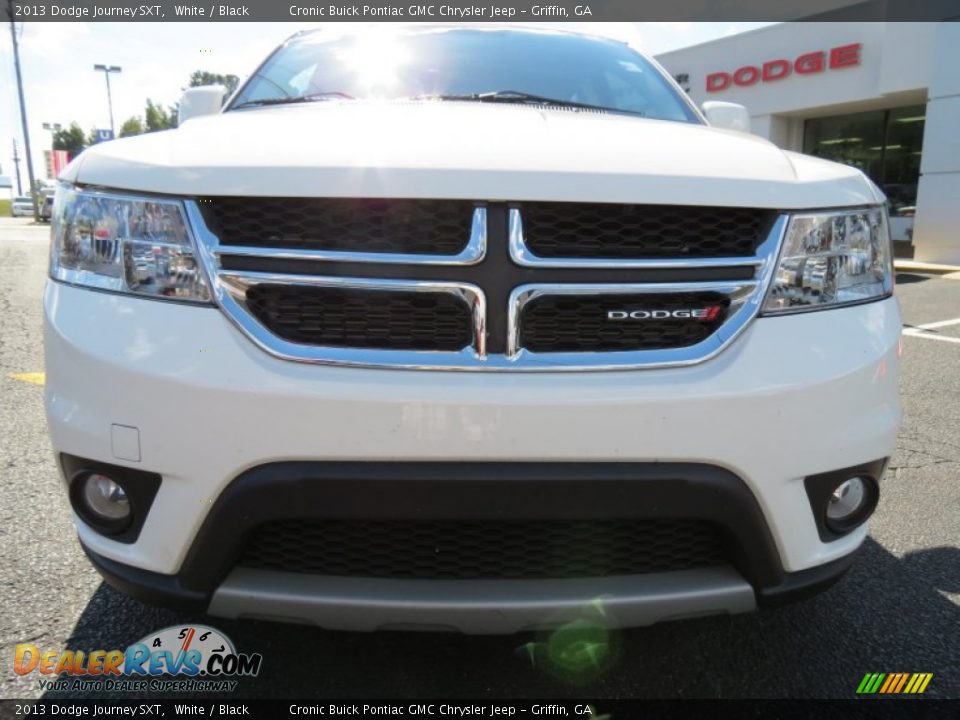 2013 Dodge Journey SXT White / Black Photo #2