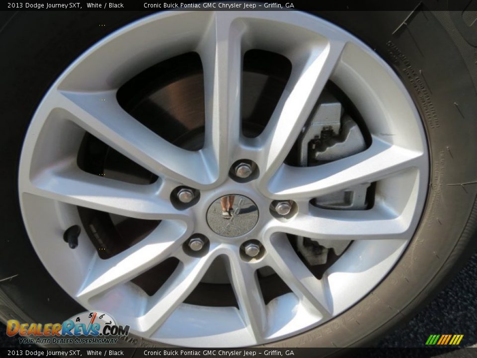2013 Dodge Journey SXT White / Black Photo #9