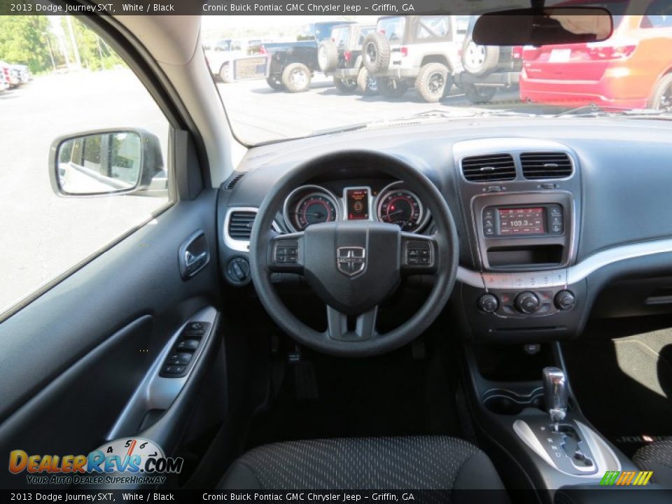 2013 Dodge Journey SXT White / Black Photo #22