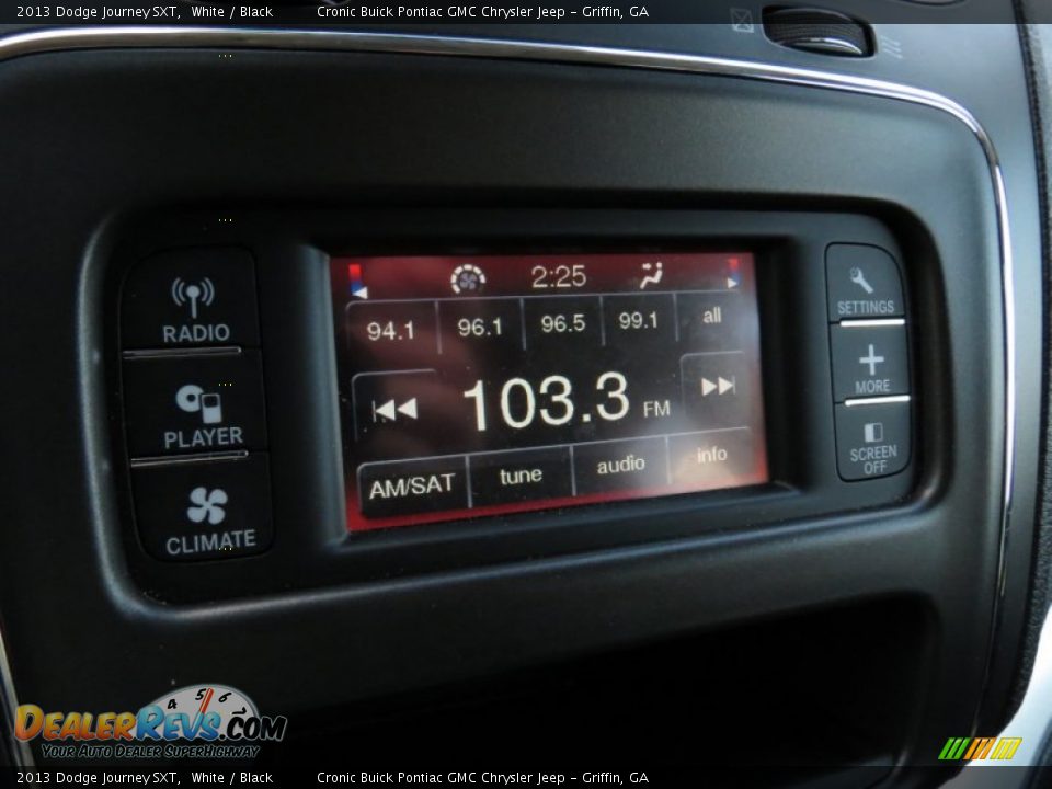 2013 Dodge Journey SXT White / Black Photo #25