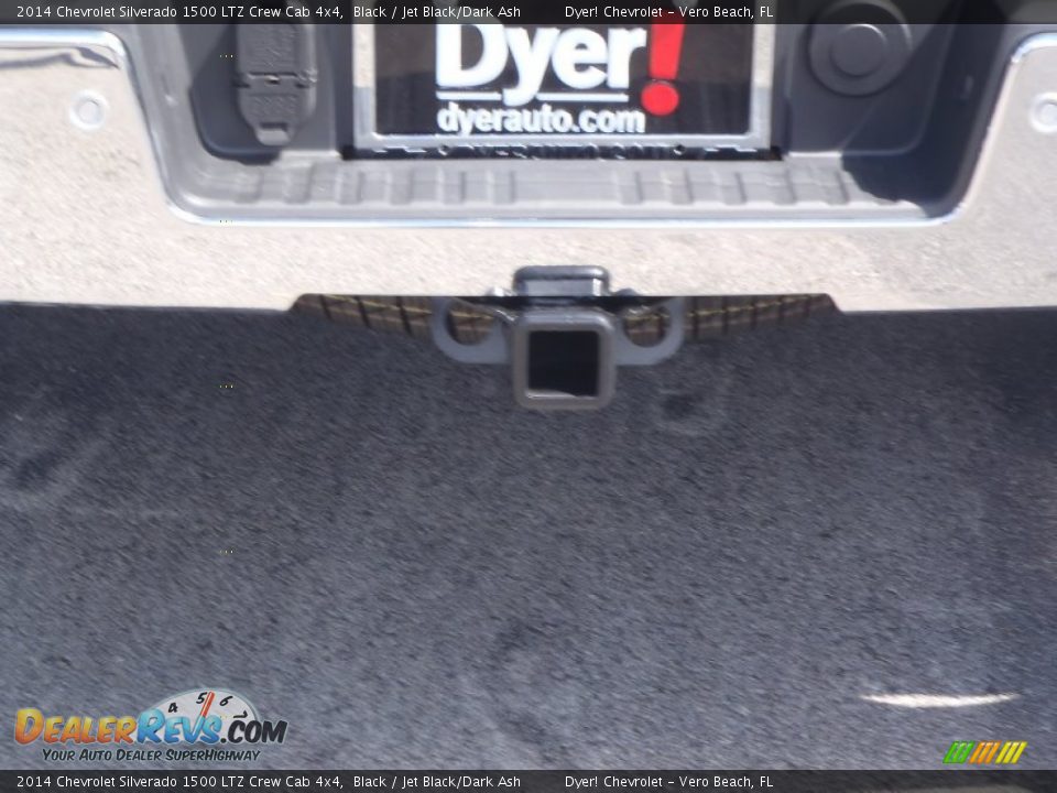 2014 Chevrolet Silverado 1500 LTZ Crew Cab 4x4 Black / Jet Black/Dark Ash Photo #4