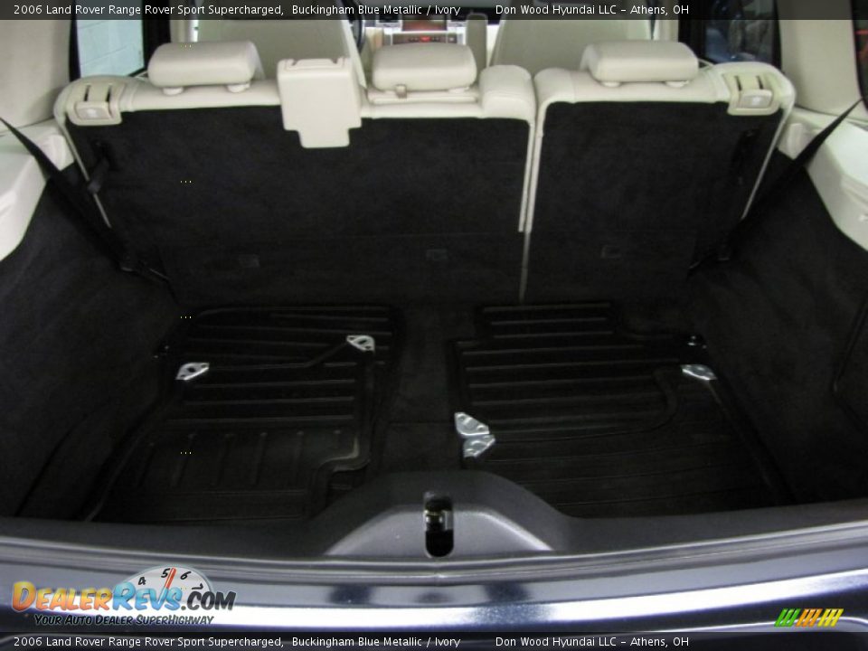 2006 Land Rover Range Rover Sport Supercharged Buckingham Blue Metallic / Ivory Photo #4