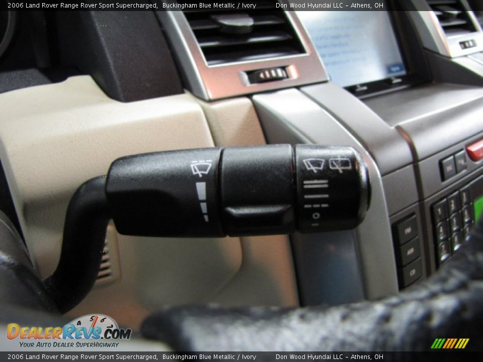 2006 Land Rover Range Rover Sport Supercharged Buckingham Blue Metallic / Ivory Photo #19