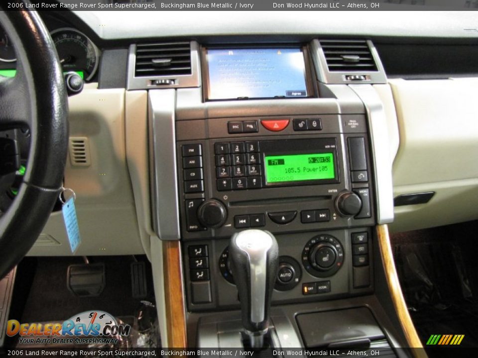 2006 Land Rover Range Rover Sport Supercharged Buckingham Blue Metallic / Ivory Photo #22