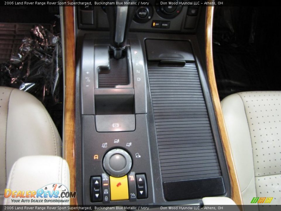 2006 Land Rover Range Rover Sport Supercharged Buckingham Blue Metallic / Ivory Photo #23