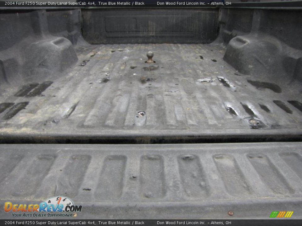 2004 Ford F250 Super Duty Lariat SuperCab 4x4 True Blue Metallic / Black Photo #4