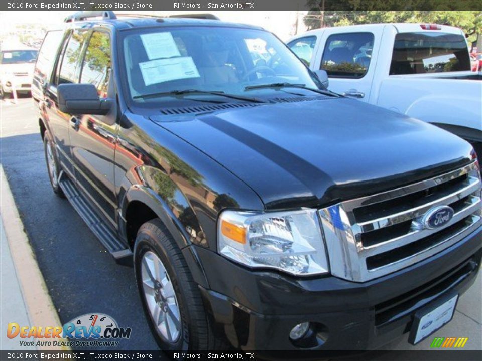 2010 Ford Expedition XLT Tuxedo Black / Stone Photo #1