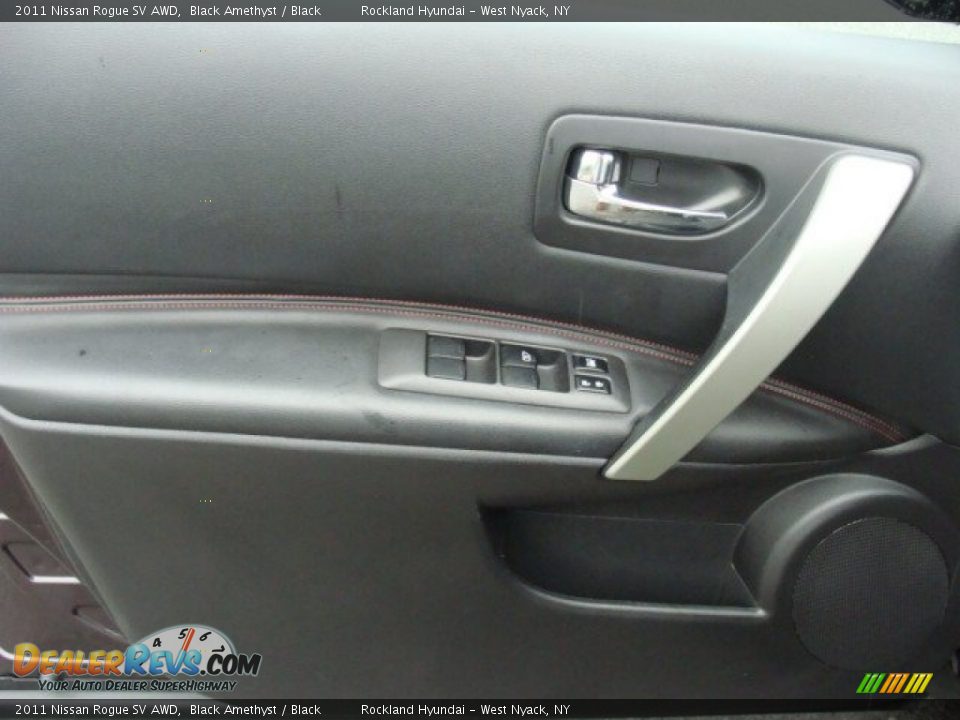 2011 Nissan Rogue SV AWD Black Amethyst / Black Photo #7