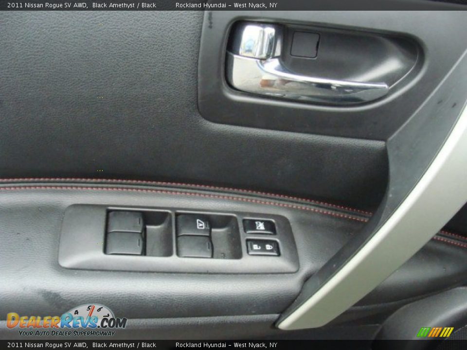 2011 Nissan Rogue SV AWD Black Amethyst / Black Photo #8