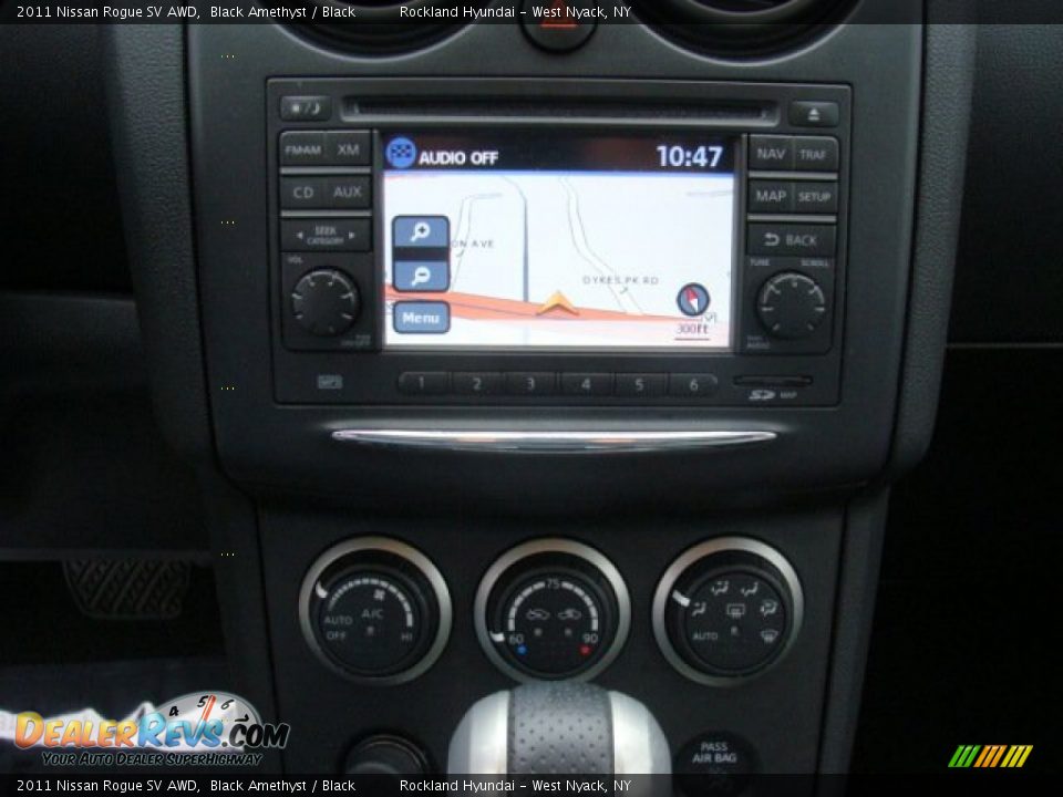 2011 Nissan Rogue SV AWD Black Amethyst / Black Photo #18