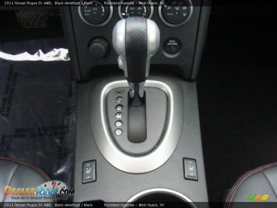 2011 Nissan Rogue SV AWD Black Amethyst / Black Photo #20