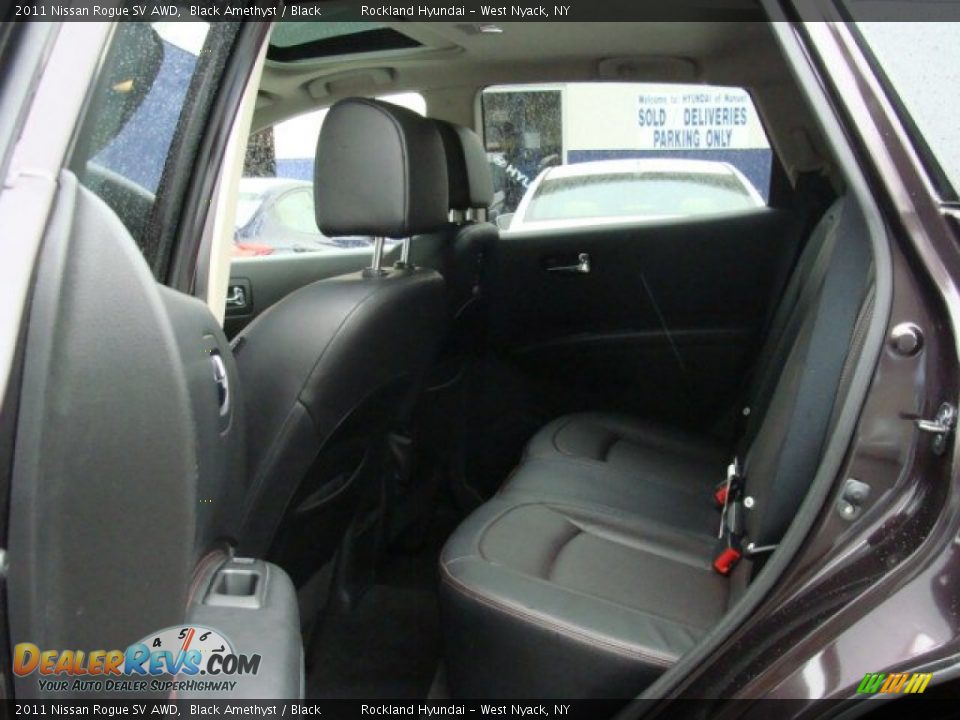 2011 Nissan Rogue SV AWD Black Amethyst / Black Photo #21