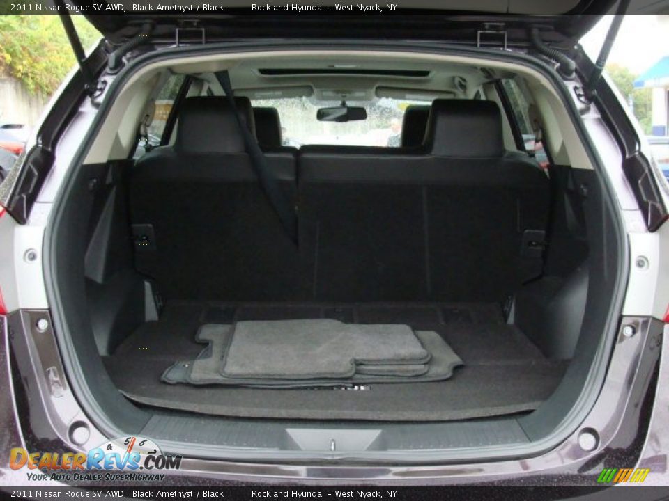 2011 Nissan Rogue SV AWD Black Amethyst / Black Photo #22