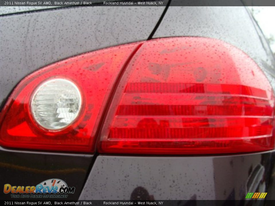2011 Nissan Rogue SV AWD Black Amethyst / Black Photo #23
