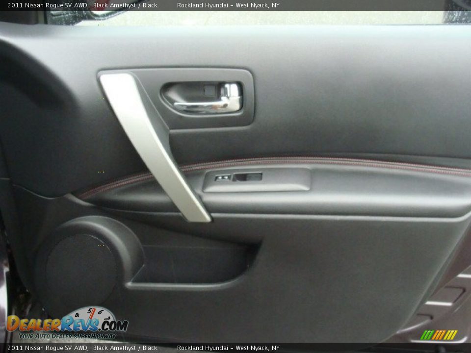 2011 Nissan Rogue SV AWD Black Amethyst / Black Photo #25