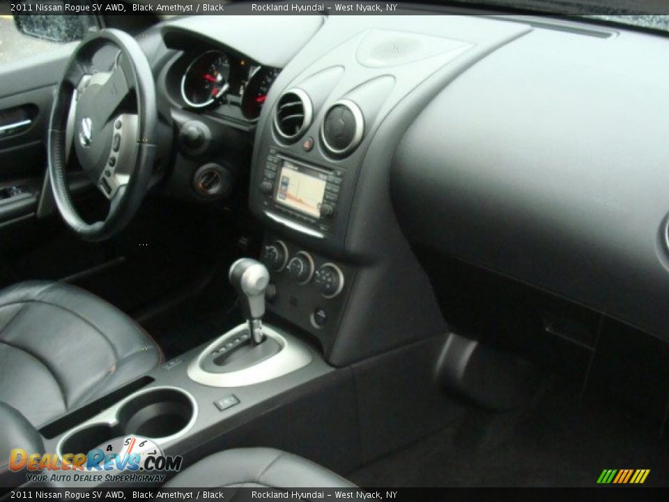 2011 Nissan Rogue SV AWD Black Amethyst / Black Photo #26