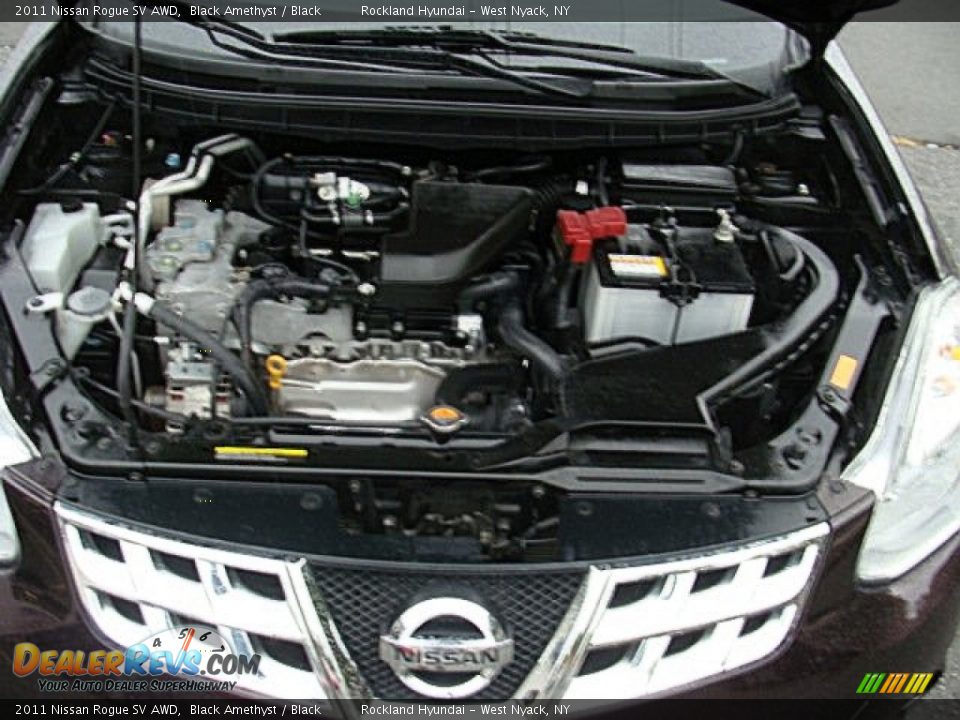 2011 Nissan Rogue SV AWD Black Amethyst / Black Photo #30