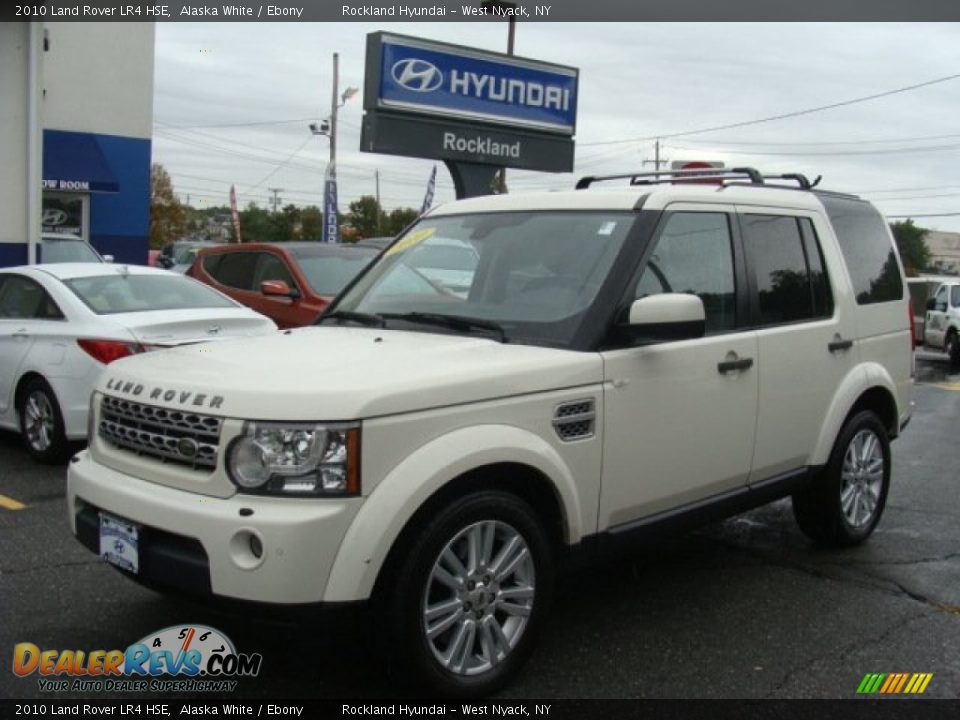 2010 Land Rover LR4 HSE Alaska White / Ebony Photo #1