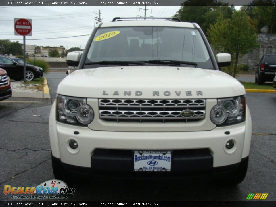 2010 Land Rover LR4 HSE Alaska White / Ebony Photo #2