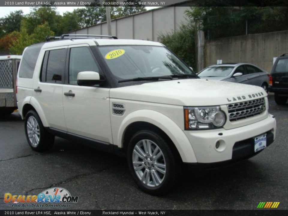2010 Land Rover LR4 HSE Alaska White / Ebony Photo #3
