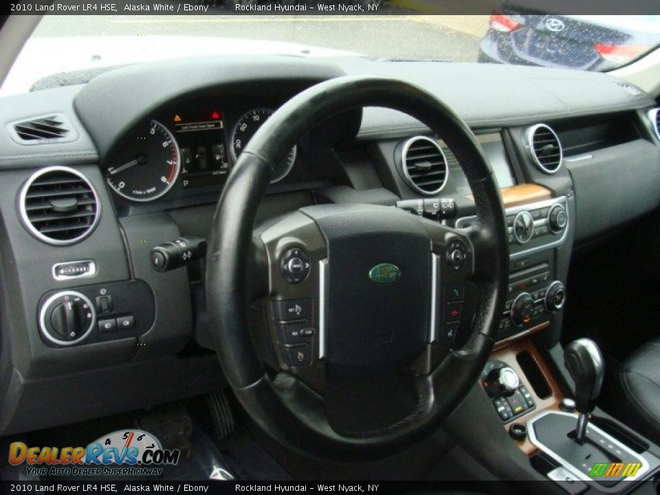 2010 Land Rover LR4 HSE Alaska White / Ebony Photo #9