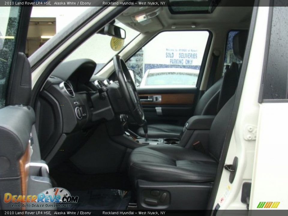 2010 Land Rover LR4 HSE Alaska White / Ebony Photo #10