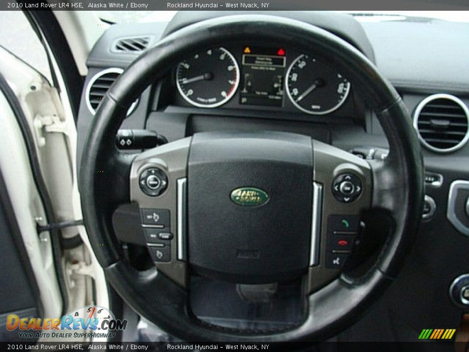 2010 Land Rover LR4 HSE Alaska White / Ebony Photo #13