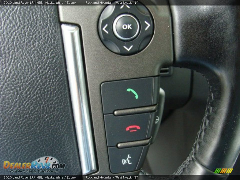 2010 Land Rover LR4 HSE Alaska White / Ebony Photo #15