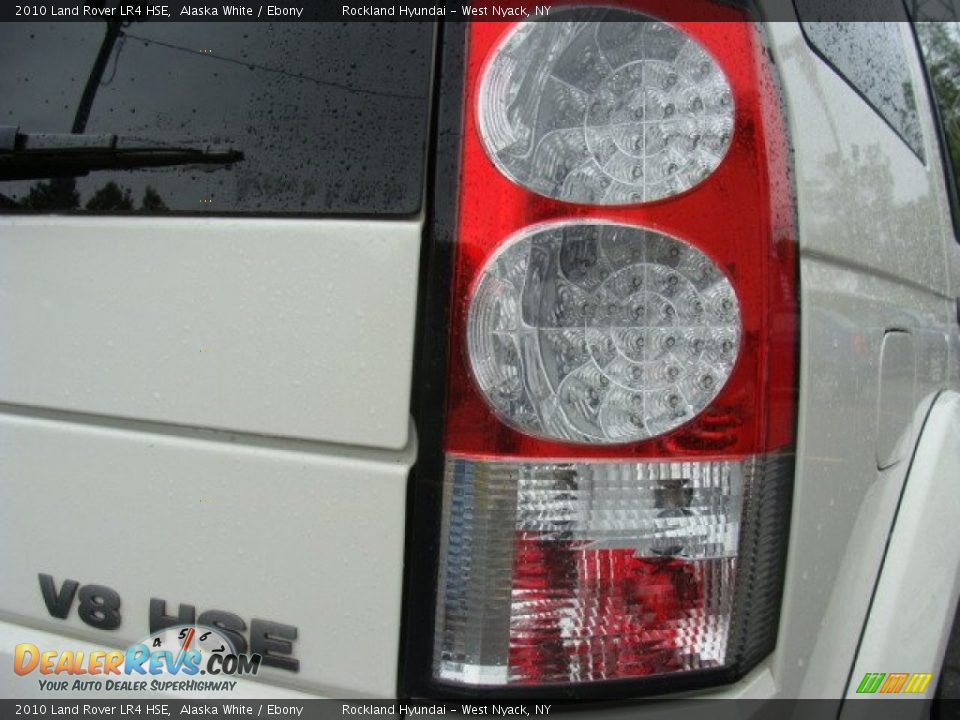 2010 Land Rover LR4 HSE Alaska White / Ebony Photo #22