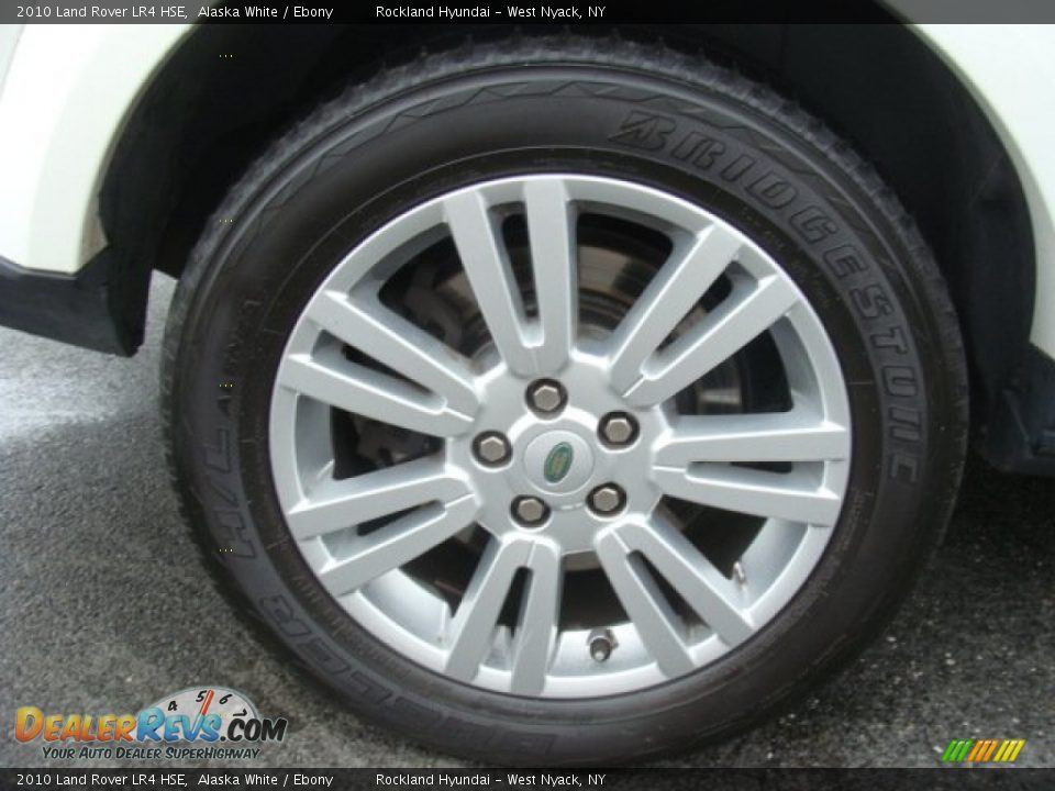 2010 Land Rover LR4 HSE Alaska White / Ebony Photo #27