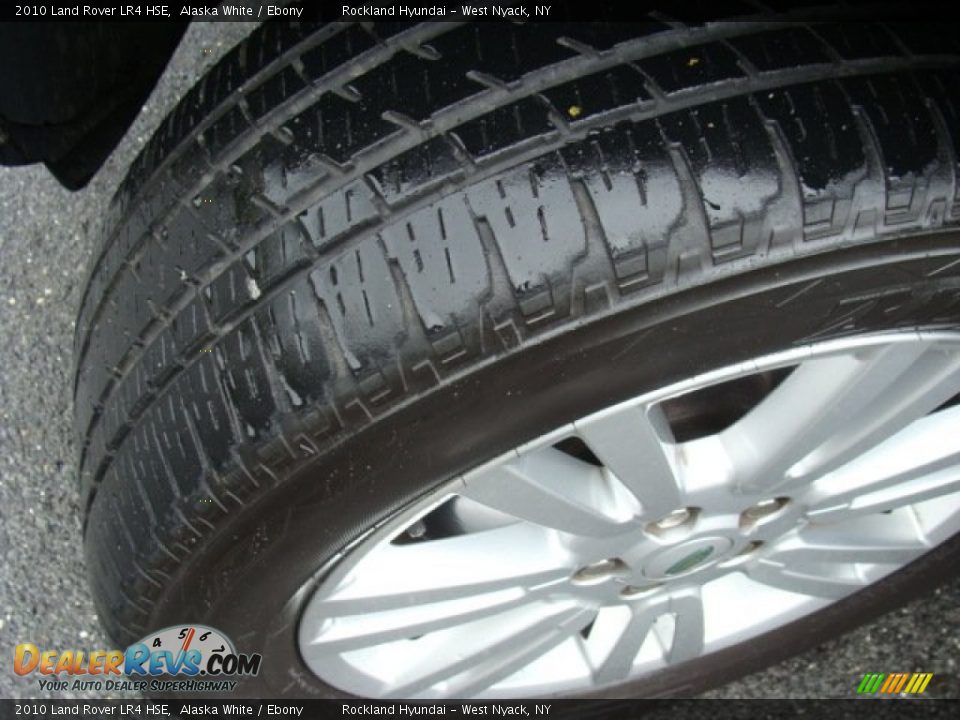 2010 Land Rover LR4 HSE Alaska White / Ebony Photo #28