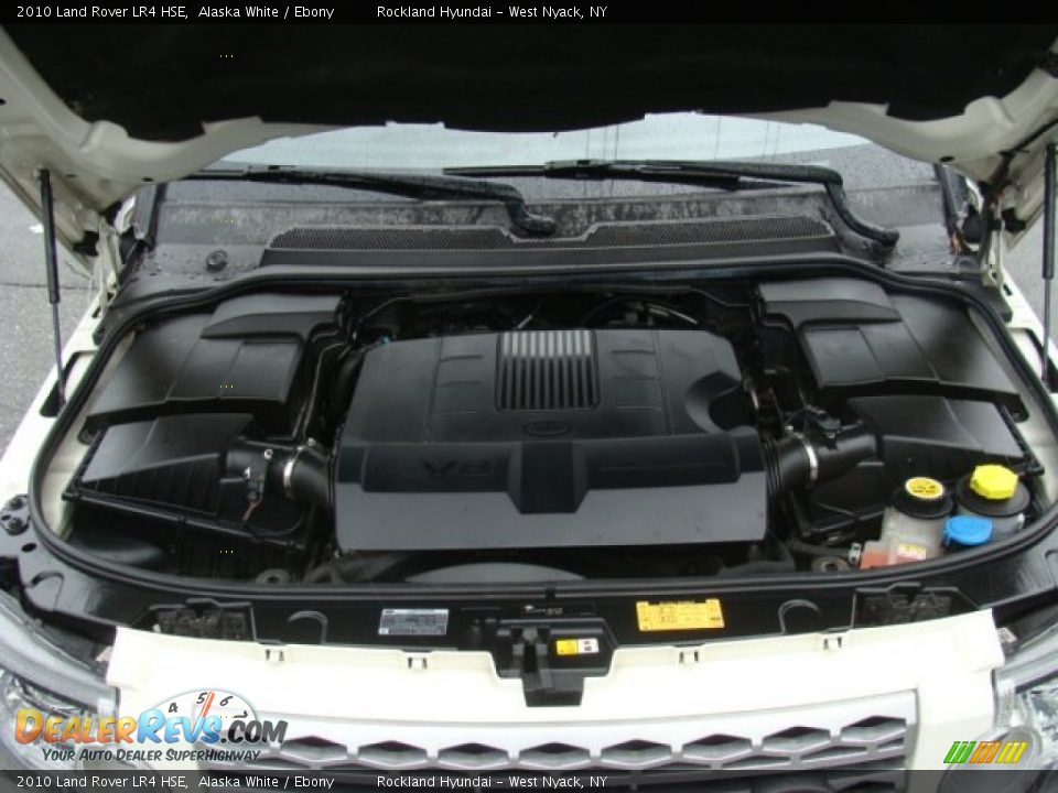2010 Land Rover LR4 HSE Alaska White / Ebony Photo #29