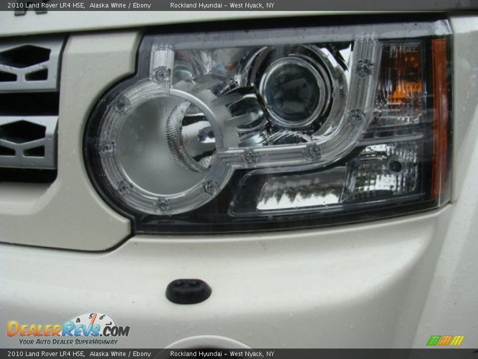 2010 Land Rover LR4 HSE Alaska White / Ebony Photo #30
