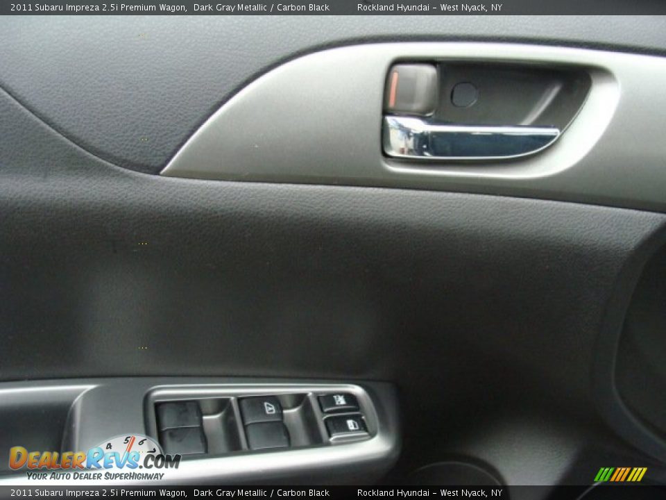 2011 Subaru Impreza 2.5i Premium Wagon Dark Gray Metallic / Carbon Black Photo #8