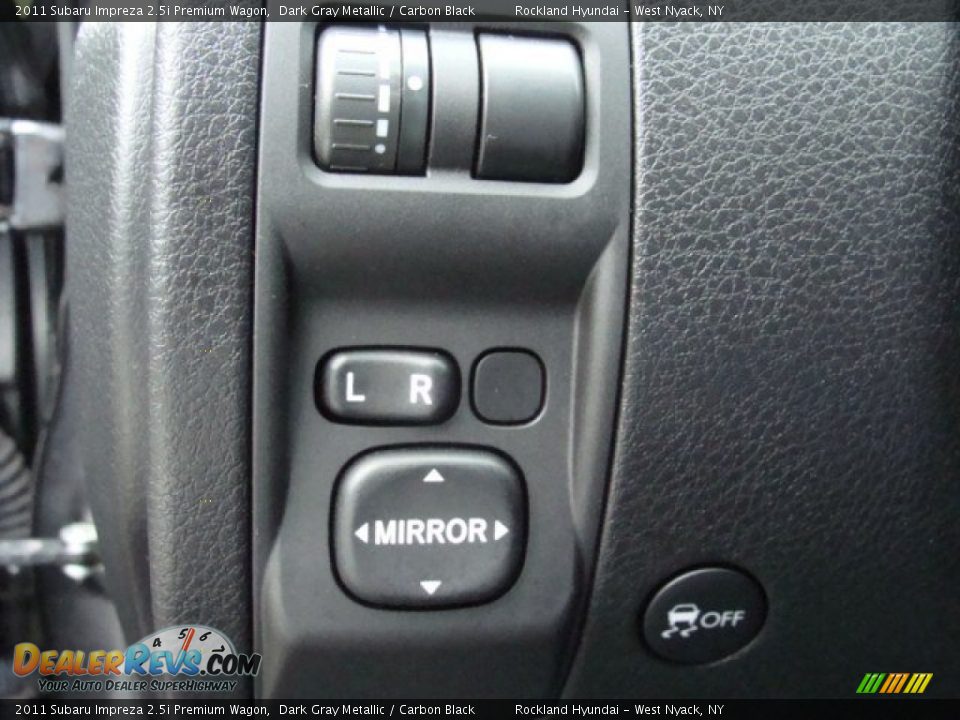2011 Subaru Impreza 2.5i Premium Wagon Dark Gray Metallic / Carbon Black Photo #13