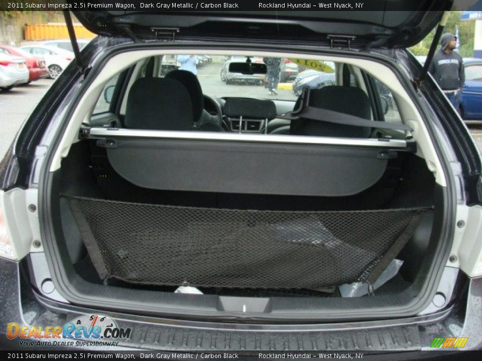 2011 Subaru Impreza 2.5i Premium Wagon Dark Gray Metallic / Carbon Black Photo #22