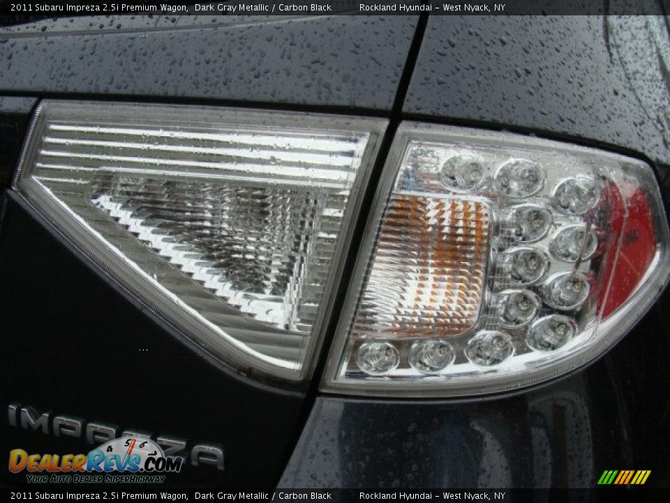 2011 Subaru Impreza 2.5i Premium Wagon Dark Gray Metallic / Carbon Black Photo #23