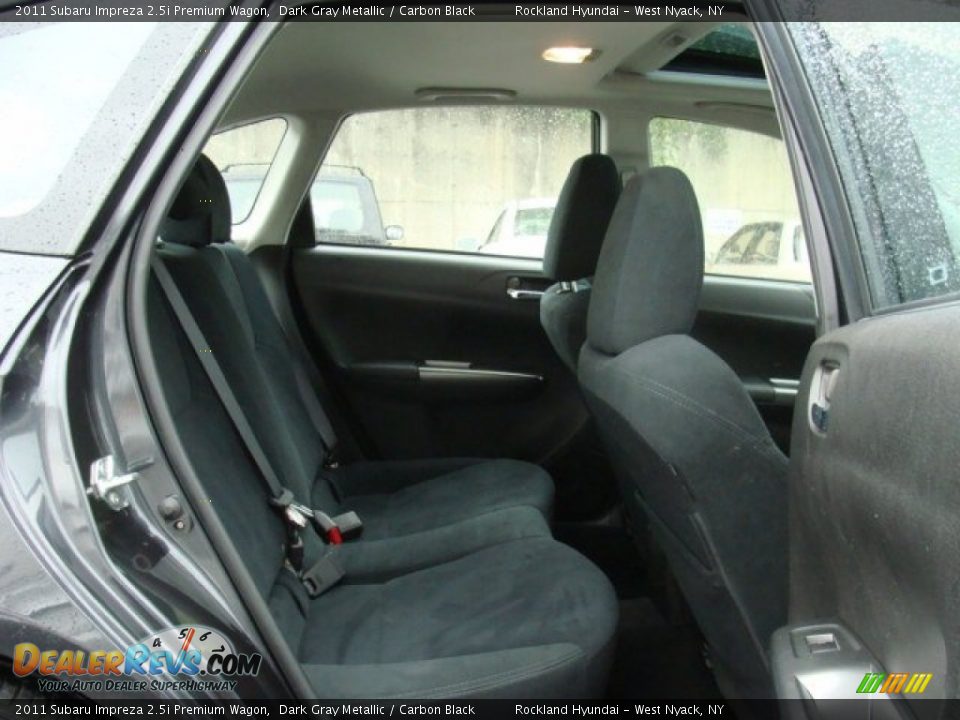 2011 Subaru Impreza 2.5i Premium Wagon Dark Gray Metallic / Carbon Black Photo #24