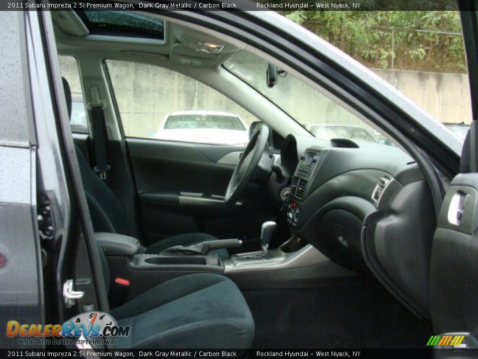 2011 Subaru Impreza 2.5i Premium Wagon Dark Gray Metallic / Carbon Black Photo #27