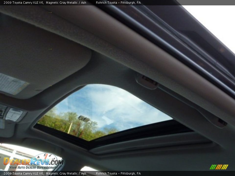 2009 Toyota Camry XLE V6 Magnetic Gray Metallic / Ash Photo #7