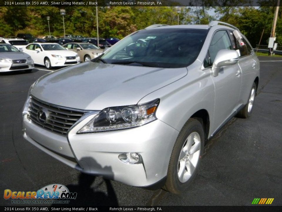 Front 3/4 View of 2014 Lexus RX 350 AWD Photo #8