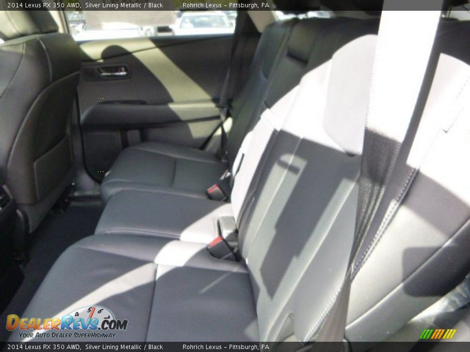 2014 Lexus RX 350 AWD Silver Lining Metallic / Black Photo #11