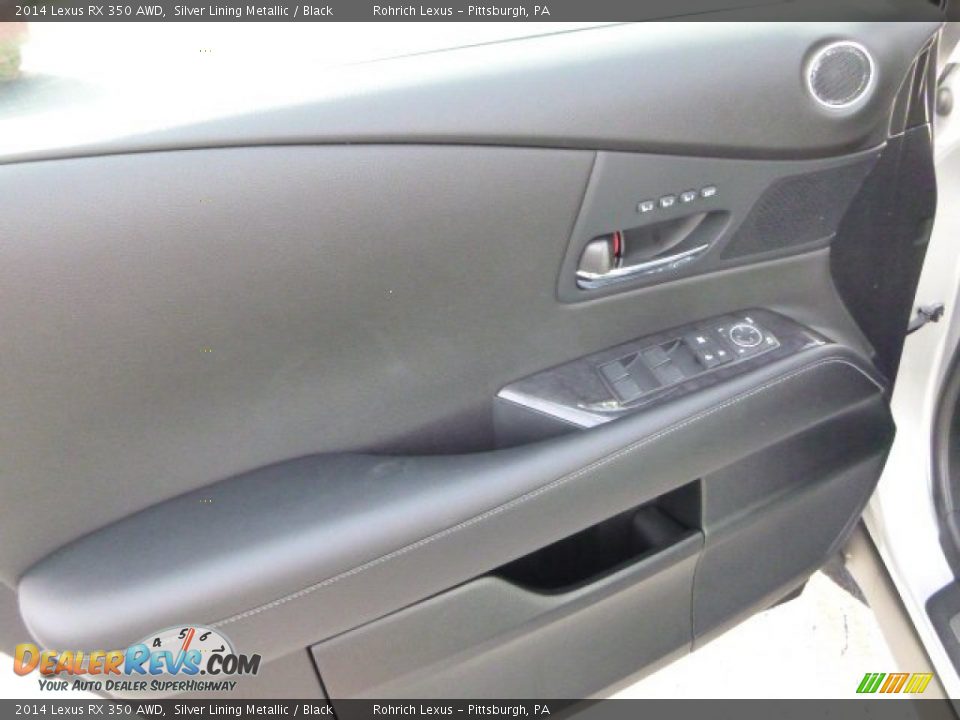 2014 Lexus RX 350 AWD Silver Lining Metallic / Black Photo #13