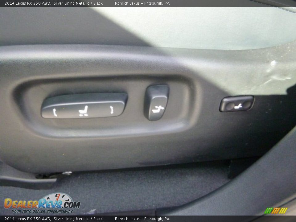 2014 Lexus RX 350 AWD Silver Lining Metallic / Black Photo #14