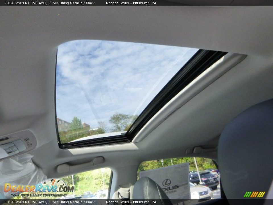 2014 Lexus RX 350 AWD Silver Lining Metallic / Black Photo #15