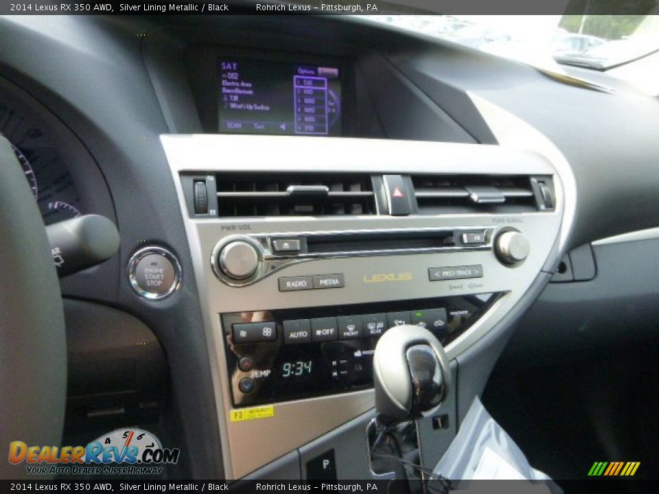 2014 Lexus RX 350 AWD Silver Lining Metallic / Black Photo #17