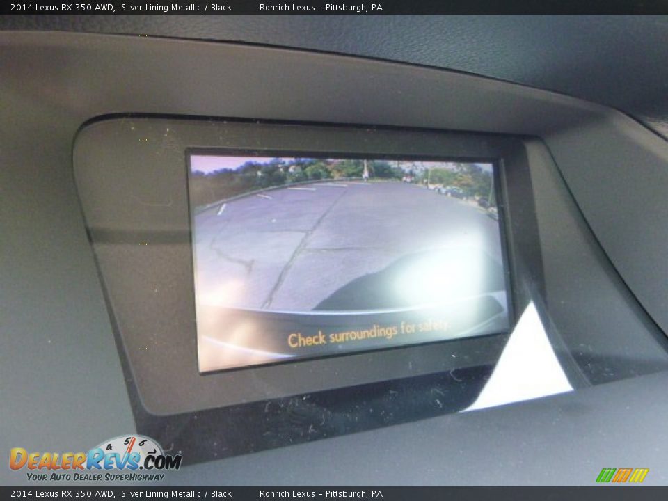 2014 Lexus RX 350 AWD Silver Lining Metallic / Black Photo #19