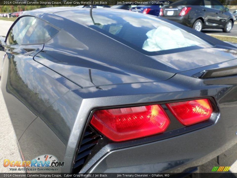 2014 Chevrolet Corvette Stingray Coupe Cyber Gray Metallic / Jet Black Photo #5