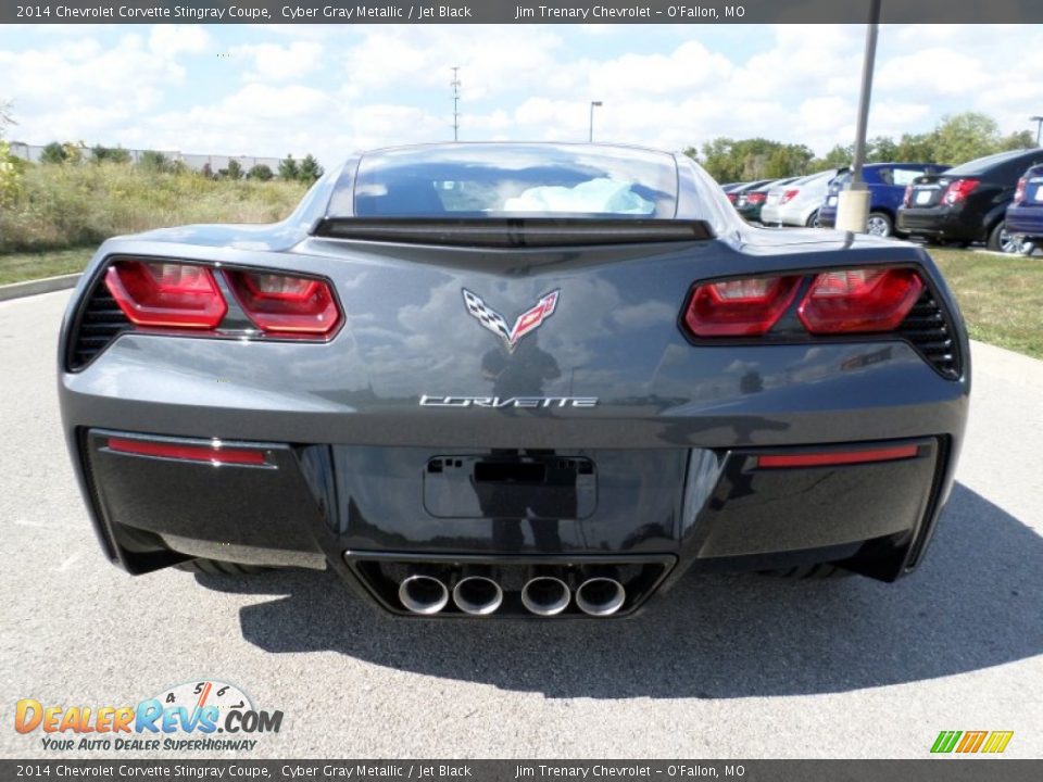 Cyber Gray Metallic 2014 Chevrolet Corvette Stingray Coupe Photo #6